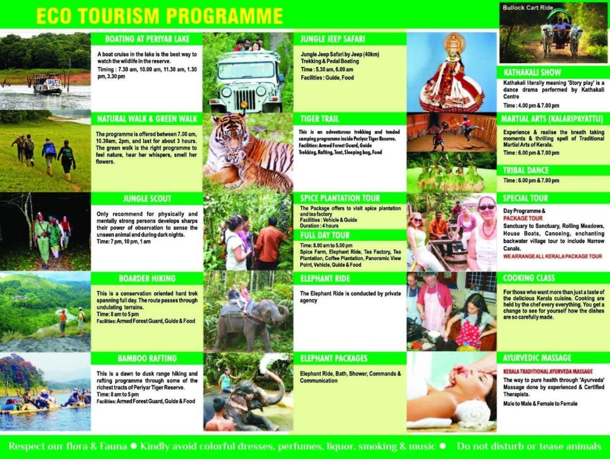 Periyar Heritage Thekkady Eksteriør billede
